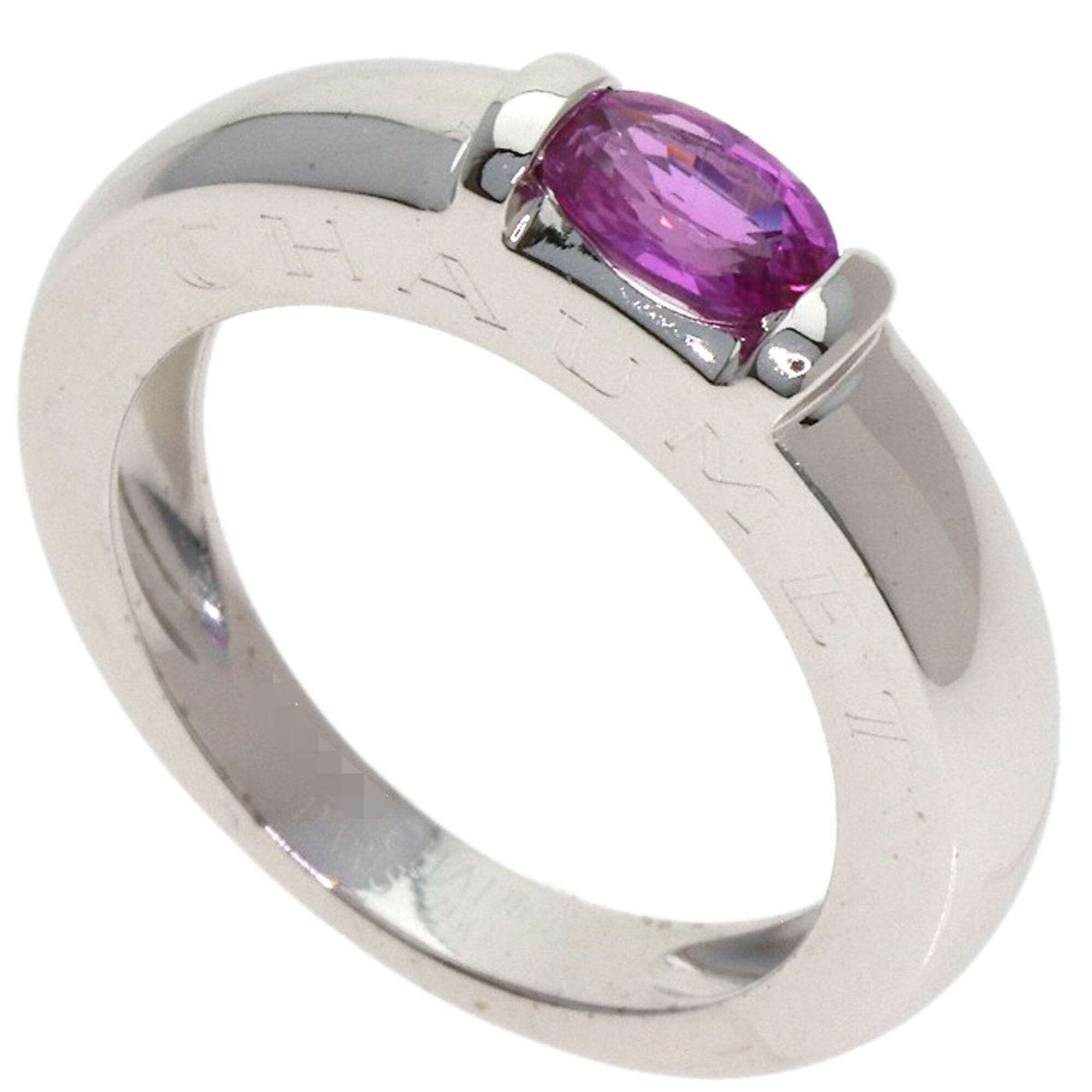 Chaumet Joia Pink Sapphire Ring In 18k White Gold For Women 2089$
